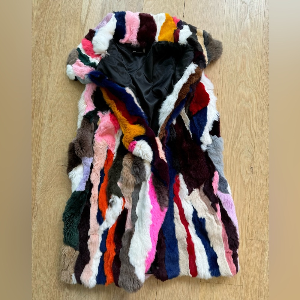 Love Token fur vest